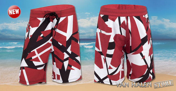 van halen board shorts