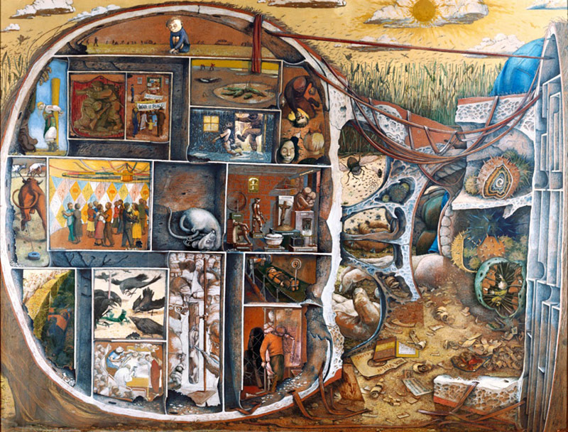 William_Kurelek_The_Maze_Van_Halen_Fair_Warning_art.jpg