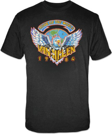 VHNDâs All Access Photo: Eddie Backstage â84 | Van Halen News Desk