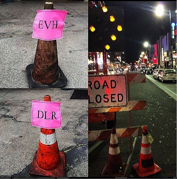road closed van halen