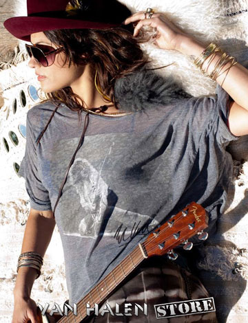 Women's Eddie Van Halen Oversized Tee