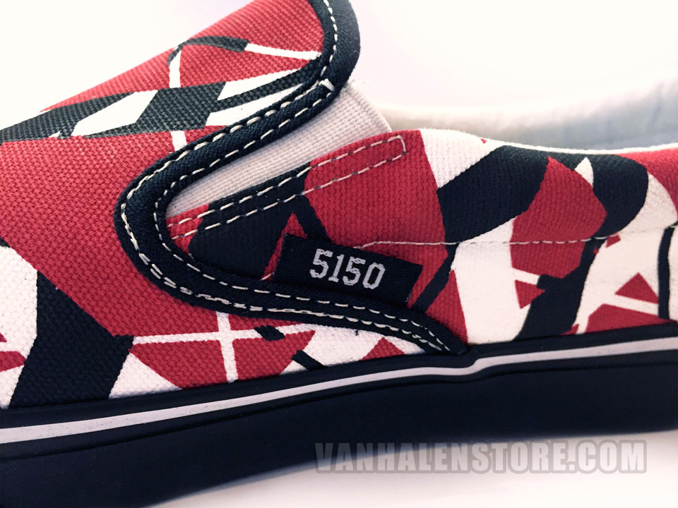 Eddie Van Halen SLIPON Sneakers Now Available!