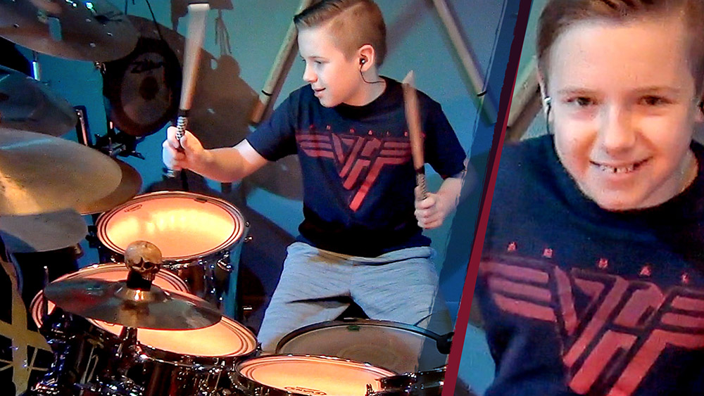 Van Halen 'House of Pain' Drum Cover by Avery Molek