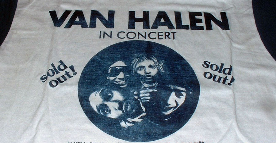 Van Halen 3/22/84 Buffalo, NY - Concert Reviews, Shirt, Tickets