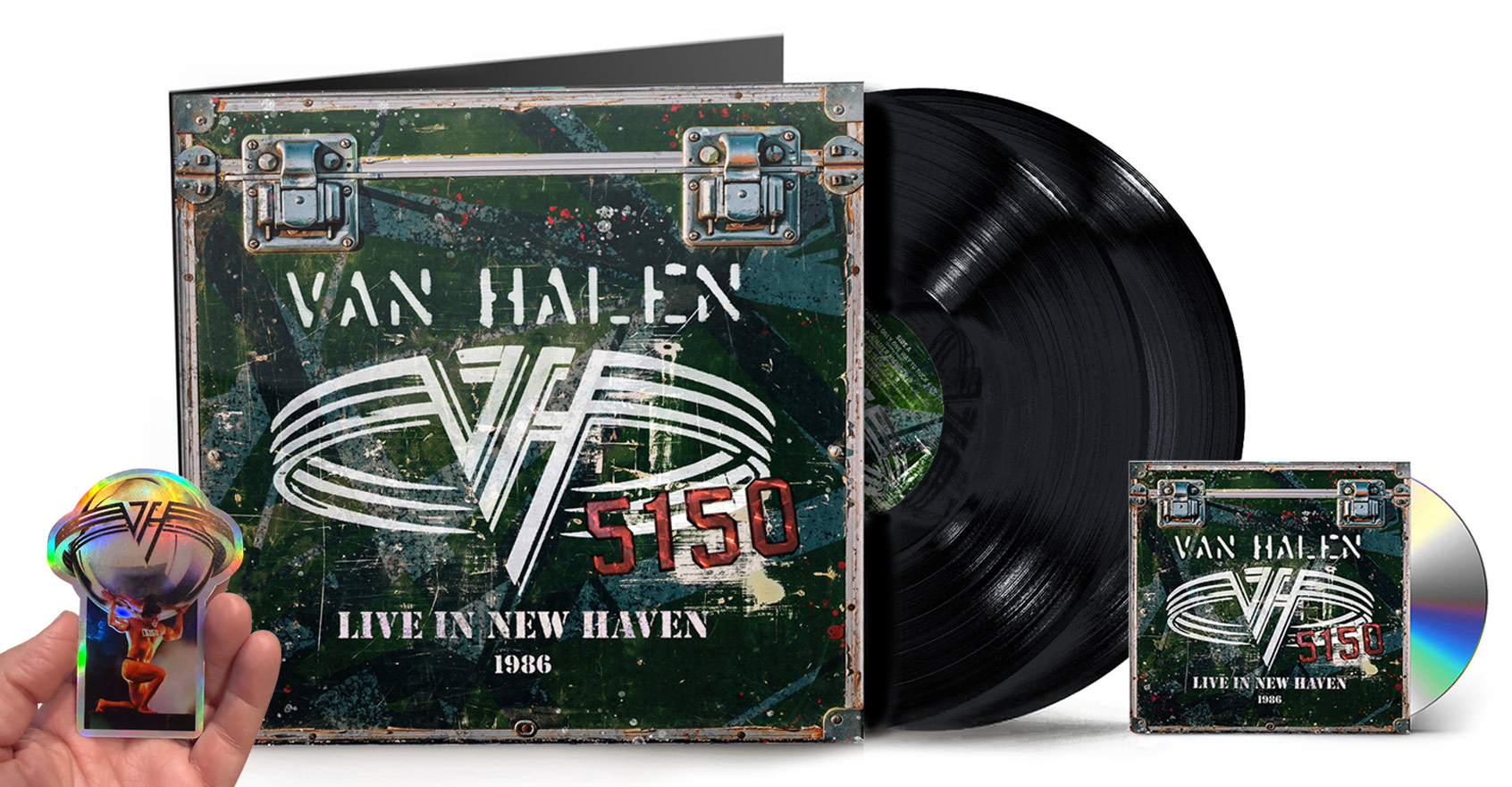 ＶＡＮ ＨＡＬＥＮ Van Halen 'Live in New Haven 1986' Coming on Vinyl & CD