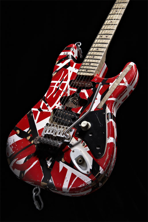 EVH Fender Frankenstein replica