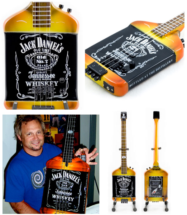 Michael Anthony Jack Daniel\'s Bass Miniature Replica