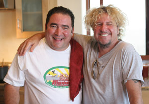 Emeril Lagasse & Sammy