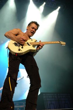 Eddie Van Halen Designs a Guitar to Get Closer to the Fans Van