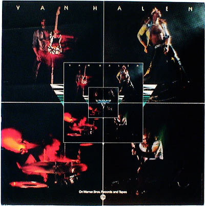 Van Halen Van Halen Debut Vinyl LP Record 1978 Inner Sleeve Nice 2nd press