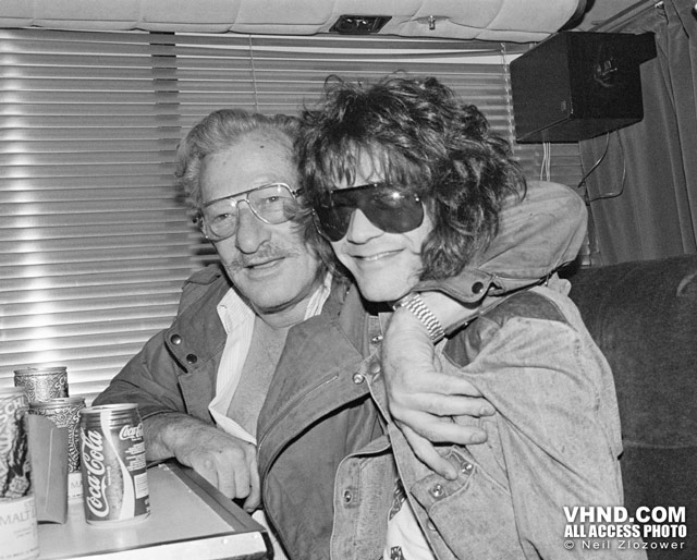 Eddie & his father Jan Van Halen