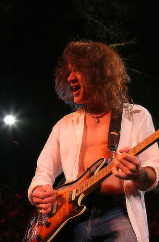 Eddie Van Halen's OUTRAGEOUS House Party & Backyard Concert!