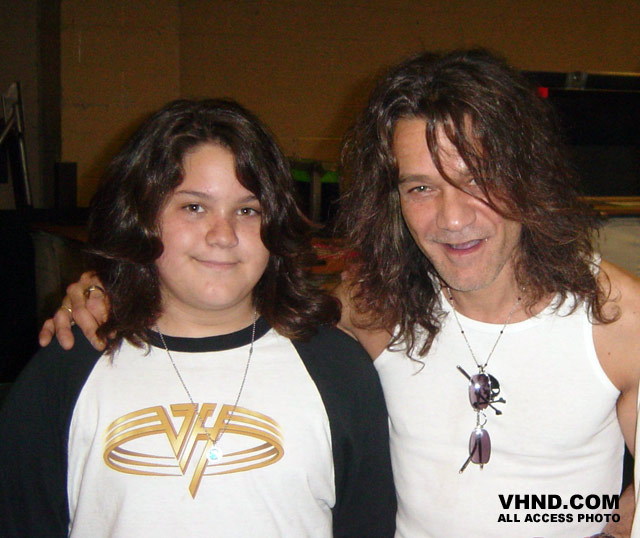 VHND’S All Access Photo Ed & Wolfie, 2004 Van Halen