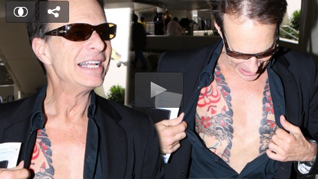 David Lee Roth Shows Off His New Tattoos (Video) | Van Halen News Desk