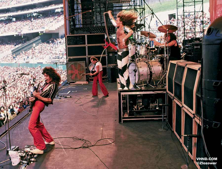 van halen tour 1978