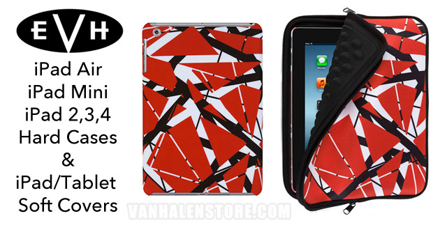 EVH iPad & Tablet Covers now available