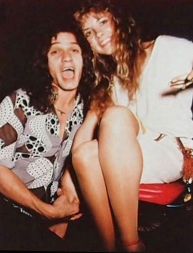Eddie Van Halen & Stevie Nicks 1978