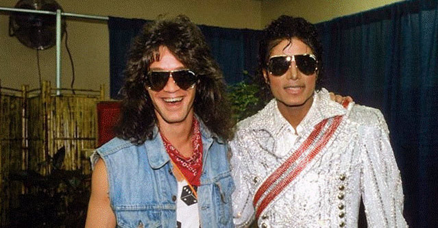 Eddie Van Halen & Michael Jackson