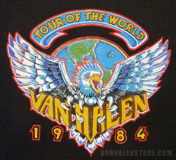 van halen band tee