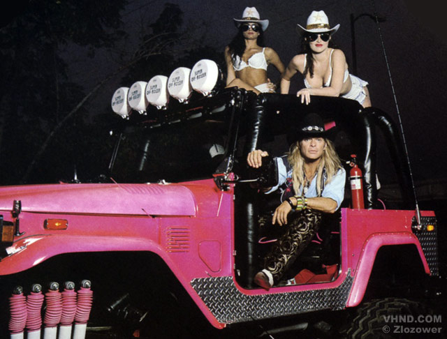 David Lee Roth 1991 "A Little Ain't Enough" Jeep Girls Women