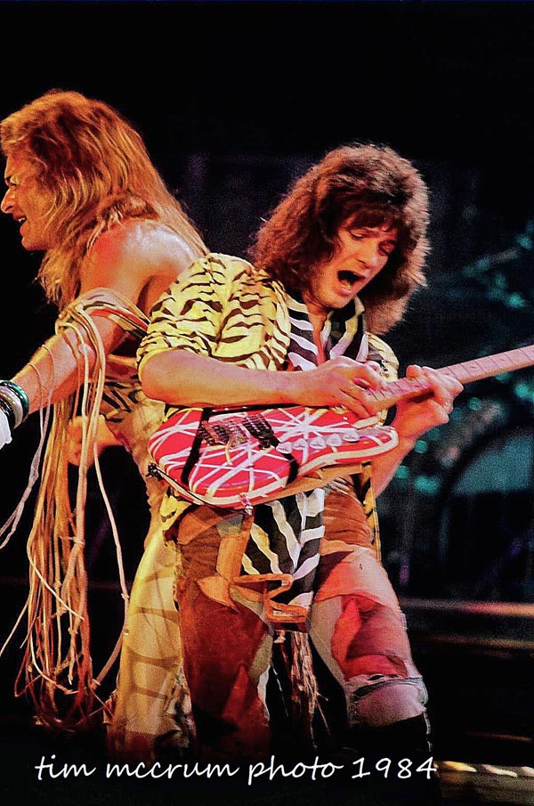 van halen 1984 world tour