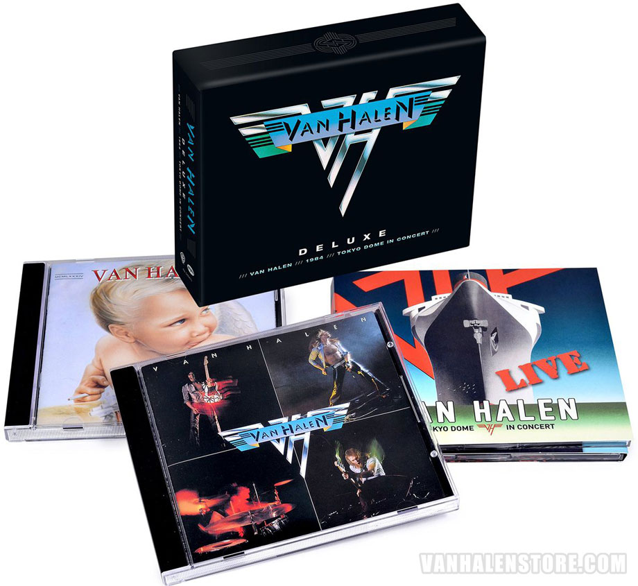 Van Halen Deluxe 4CD Box Set released March 31st
