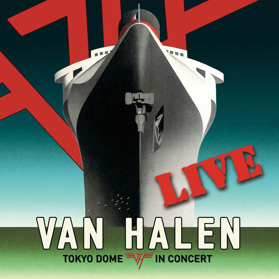 VAN HALEN DEFINITIVE LIVE ALBUM, TOKYO DOME LIVE IN CONCERT, Available March 31 on CD, vinyl, and digital.