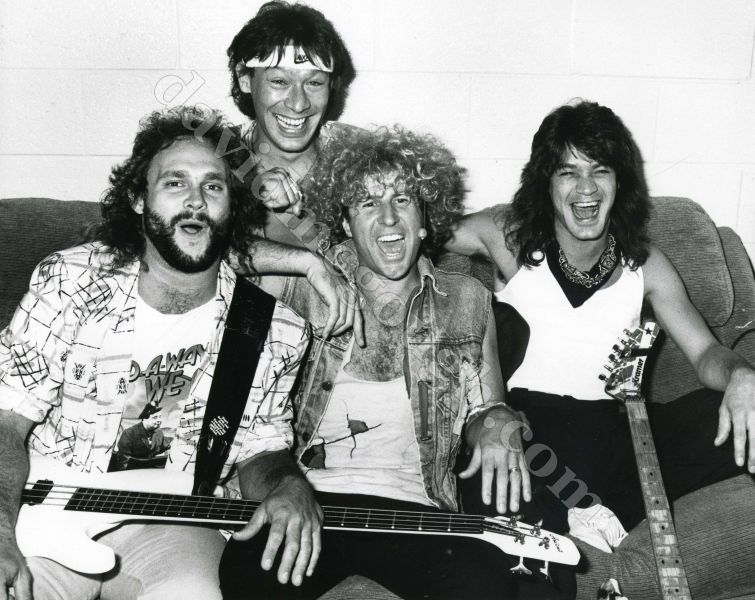 Van Halen 1986 by David McGough