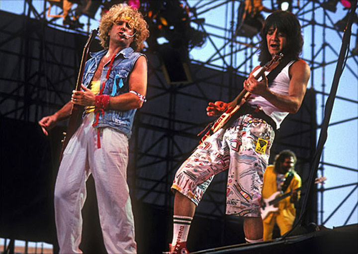 van halen tour 1986