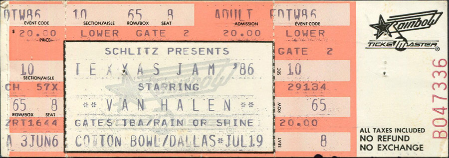 Texxas_Jam_1986_Van_Halen_concert_ticket