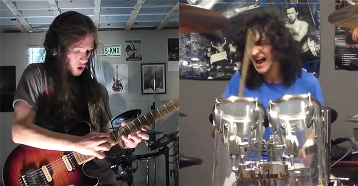 Jacob Deraps Watch These Kids' Blistering Cover of Van Halen's '5150'!