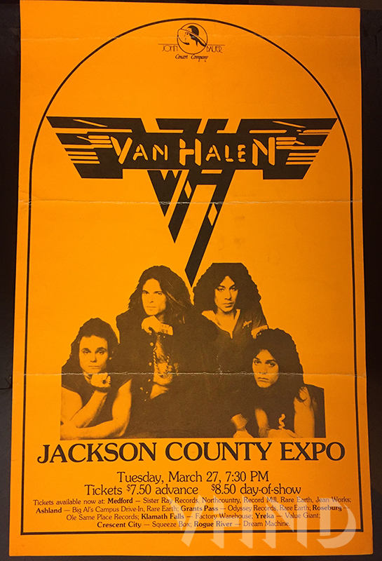 van halen tour dates 1979