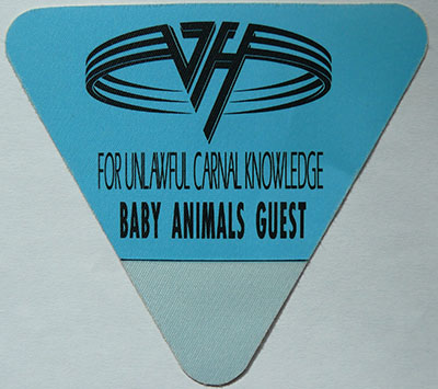 Michel-Schinkel-meets-Van-Halen-1992-backstage-pass-guest