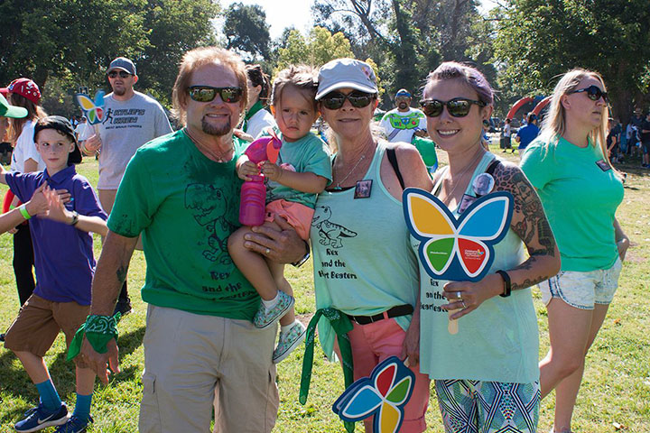 Micheal_Anthony_family_at WALK_LA