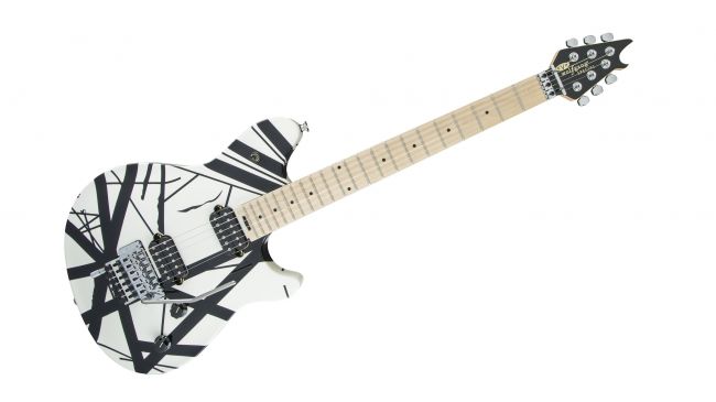 EVH Wolfgang Special Striped Black and White