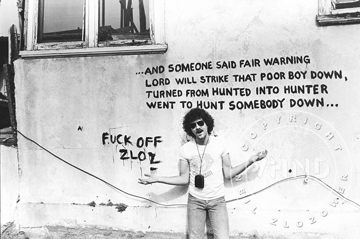 NEIL ZLOZOWER, VAN HALEN FAIR WARNING LYRICS, 1982, NEIL ZLOOWER Photo Credit: NEIL ZLOZOWER/ATLASICONS.COM