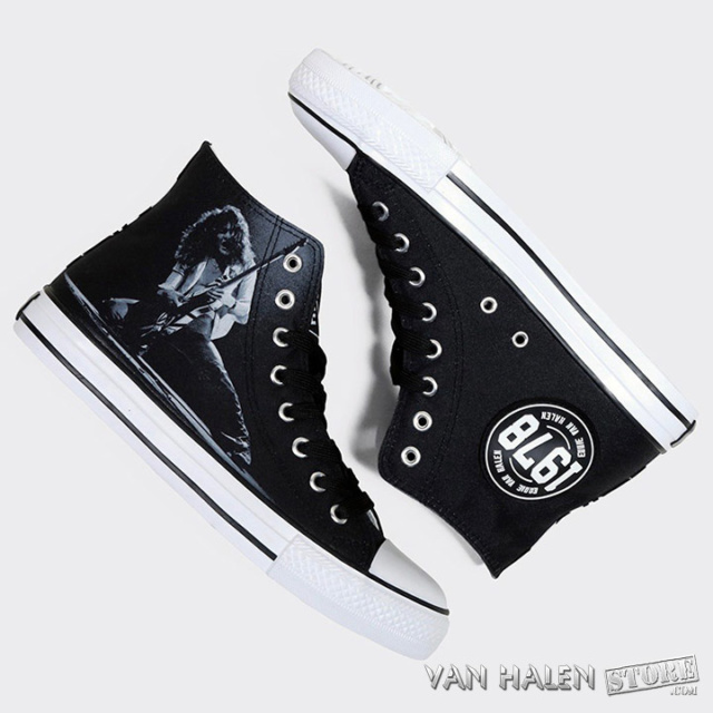 Runnin' With The Devil Eddie Van Halen '1978 High Tops' Released