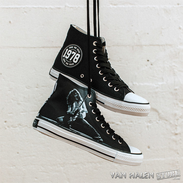 Runnin' With The Devil Eddie Van Halen '1978 High Tops' Released
