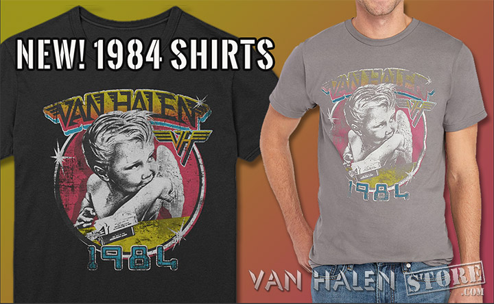 New Van Halen 1984 Tees