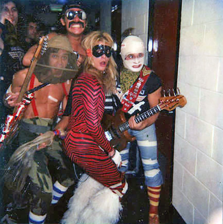 Van Halen in Halloween Costumes: On Stage & Backstage, 1980