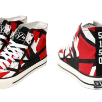 All-new EVH Red Frankenstein High Top Sneakers