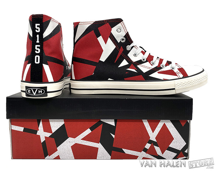 guess red high tops