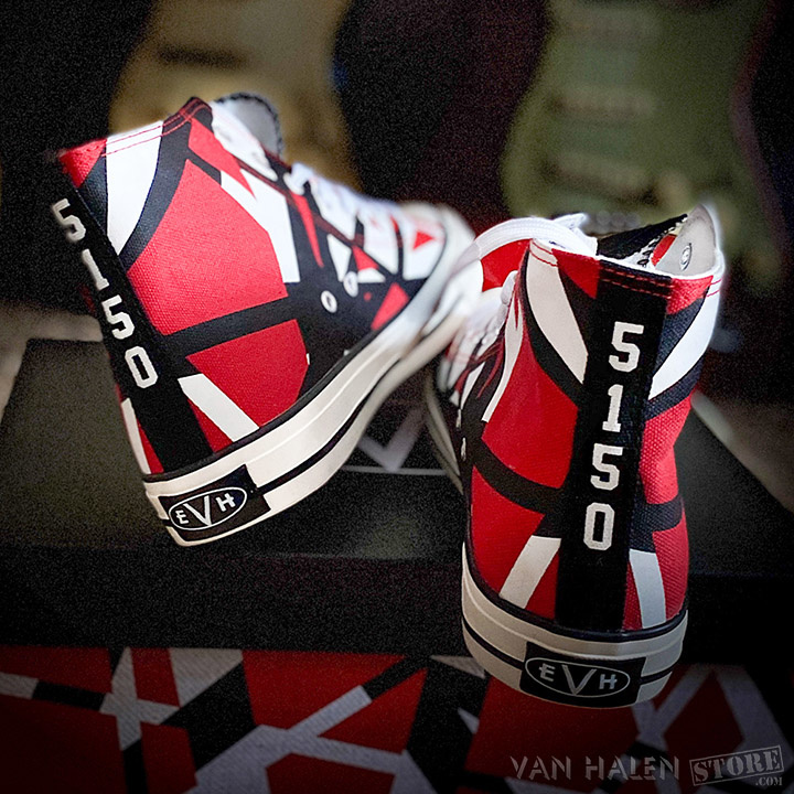 All EVH High Top Sneakers are nearly sold out! Here's your last chance to order them.