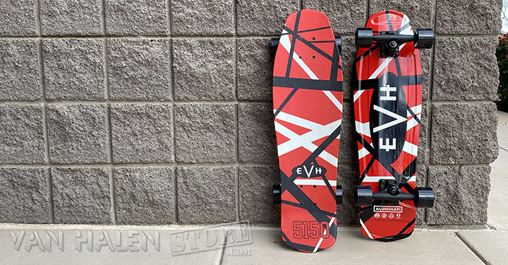 Eddie Van Halen Skateboard! | Van Halen News Desk