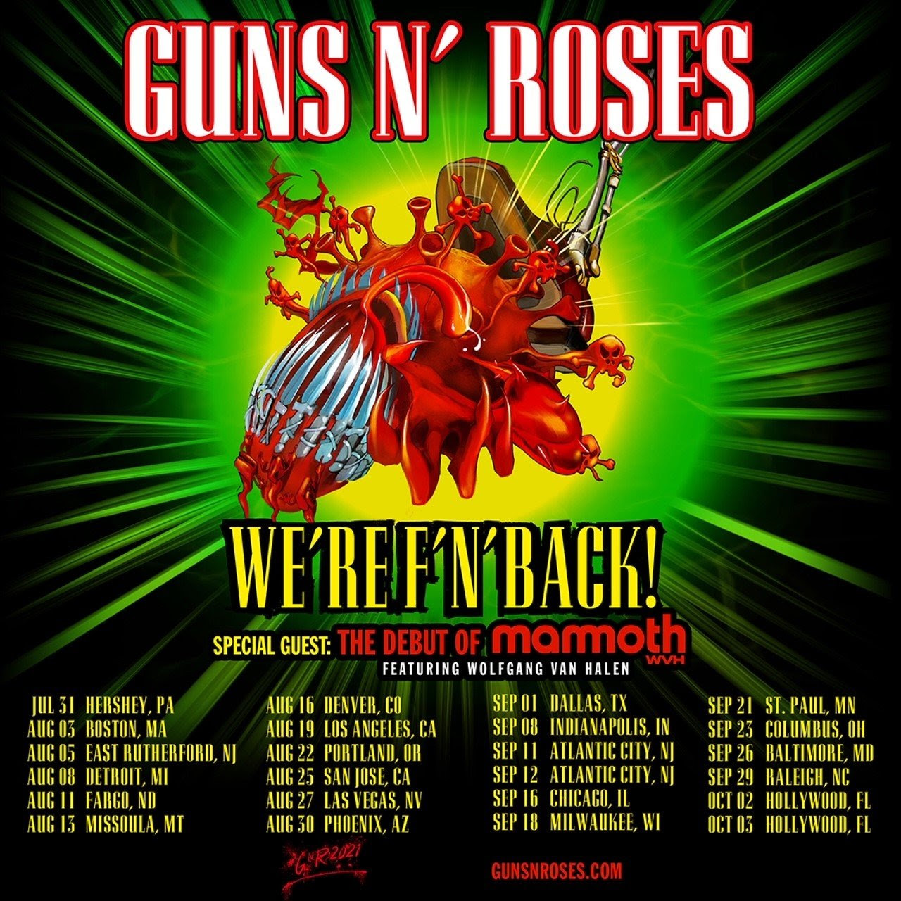 Mammoth WVH Chosen As Supporting Act For Guns N' Roses Summer Tour