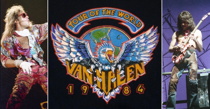 van halen tour names