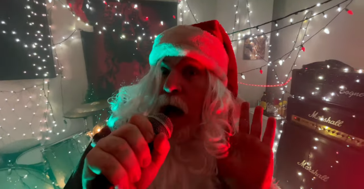 Santa Yeah Jump Back, What's That Sound? It's The Van Halen Parody 'Santa Claus'!