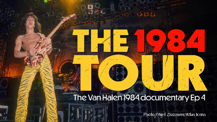 1984 tour van halen