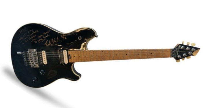 EVH ギター A Closer Look At The EVH Guitar Gifted To Jason Becker